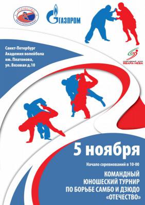 Рязанские юноши завоевали бронзу командного турнира по самбо и дзюдо в Санкт-Петербурге