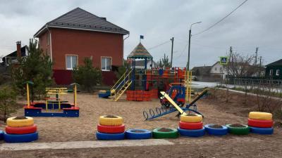 Село Шумашь под Рязанью пополнила новая детская площадка