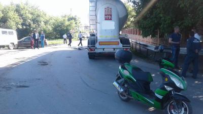 В Михайлове скончался пассажир скутера, упавший под колесо «МАЗа»