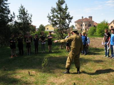На базе Солотчинской школы-интерната состоялась региональная военно-спортивная игра «Зарница»