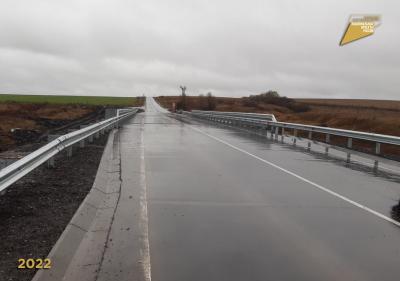 В Пронском районе отремонтировали мост через ручей Сухая Галина