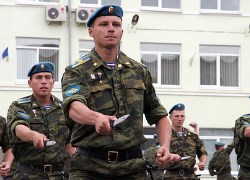 В Рязани состоялся выпуск офицеров-десантников
