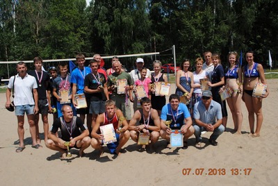 Рязанские волейболисты-пляжники завоевали пять наград чемпионата и первенства ЦФО в Брянске