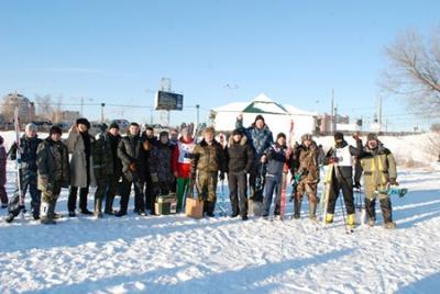 В Рязани прошёл чемпионат по зимнему рыбатлону