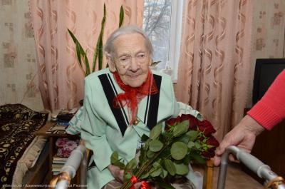 Рязанка Лидия Мельниченко отметила столетний юбилей