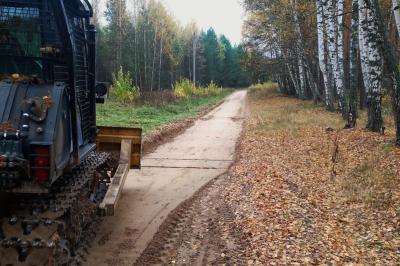 В рязанских лесах области установили 283 новых шлагбаума