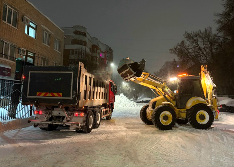 Для расчистки Рязани от снега будут привлекать дополнительную технику
