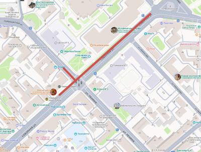 На улице Соборной в Рязани до конца октября ограничат движение транспорта