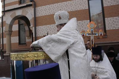 Митрополит Рязанский и Михайловский совершил чин освящения воды