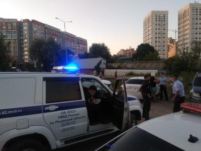 В Рязани поймали пьяного водителя, пытавшегося сбежать от полицейских