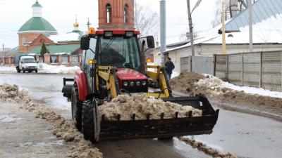 Дирекция благоустройства города оперативно убирает снег по просьбам рязанцев