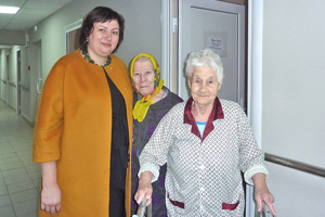 Наталья Епихина побывала в Шиловском доме-интернате для престарелых и инвалидов