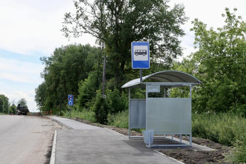 В Рязанской области обновят более 60 остановочных павильонов