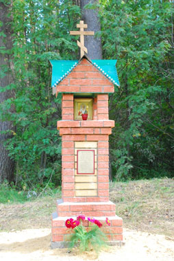 На границе Касимова освятили столп