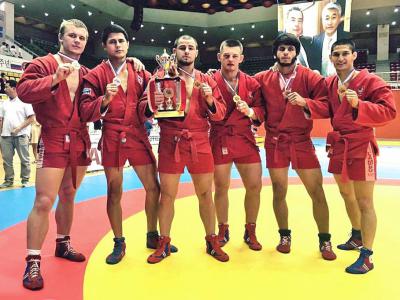 Рязанцы в составе сборной России выиграли Кубок президента Международной федерации самбо
