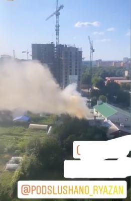 В Рязани произошёл пожар на улице Кальной