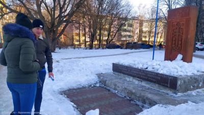 В Рязани благоустроят территорию возле памятника «Хачкар»