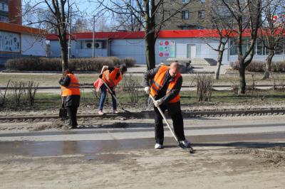 На улице Новосёлов в Рязани стартовала большая уборка