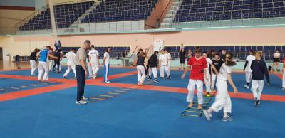 Рязанцы участвуют в тренировочном сборе сборной команды России по тхэквондо