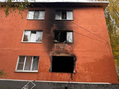 На пожаре в Старожиловском районе пострадали несколько человек