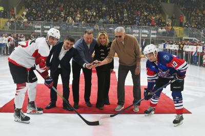 В Рязань на открытие Ночной хоккейной лиги приехал Александр Якушев
