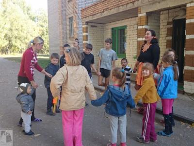 Рыбновские молодогвардейцы устроили украинским детям праздник