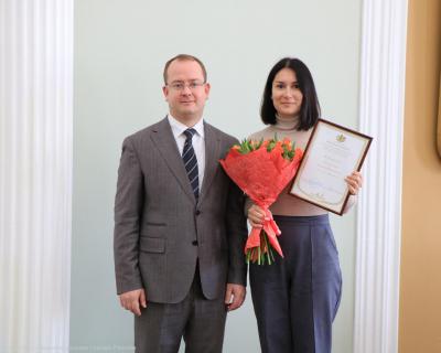 Сергей Карабасов наградил сотрудников органов местного самоуправления