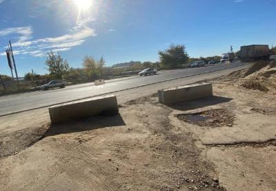 Жители Рязани пожаловались на ненужные блоки на улице Бирюзова