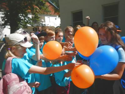 В Солотче стартовала юбилейная смена детского лагеря актива «Пламенный»
