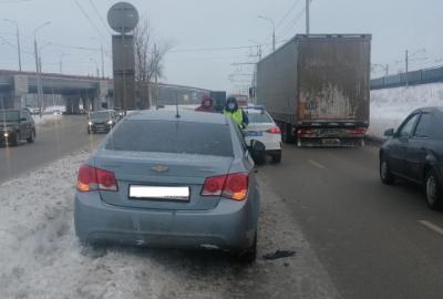 На Московском шоссе в Рязани пешеход угодил под колёса иномарки