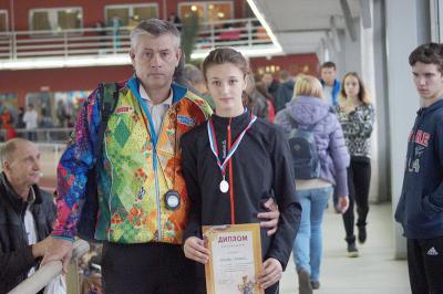 Скопинская бегунья завоевала серебро традиционных легкоатлетических соревнований в Москве