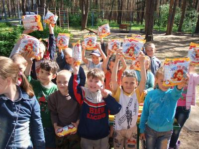 В лагере «Сатурн» посёлка Солотча отметили тройной праздник