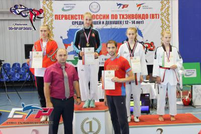 Рязанская спортсменка завоевала бронзу юношеского первенства России по тхэквондо