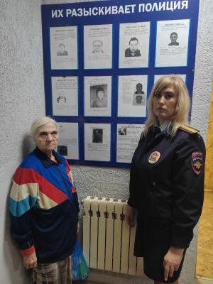 Рязанские полицейские нашли пропавшую пенсионерку