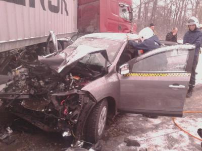 В Рязани при столкновении четырёх авто пострадали пять человек
