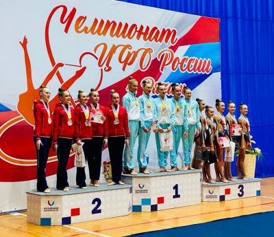 Рязанские «художницы» завоевали золото домашнего чемпионата ЦФО