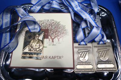 Рязанцы завоевали награды международного турнира по дзюдо в Питере