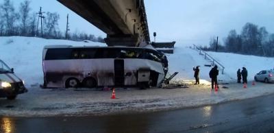 Появился список пострадавших в ДТП в автобусом в Рязанской области