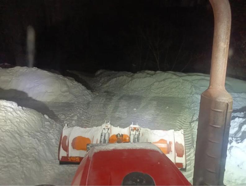 Из-за снега в Рязанском округе затруднён проезд в несколько сёл