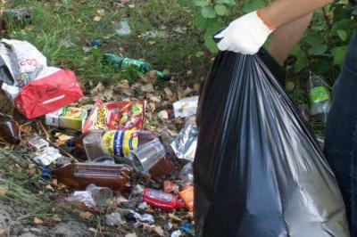Шиловские школьники убрали около пяти тонн мусора в лесу