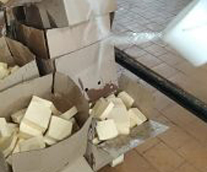 В Рыбновском районе нашли более тонны опасной молочной продукции