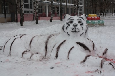 В РязГМУ завершился конкурс снежных фигур