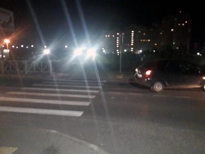 На улице Крупской иномарка сбила девушку-пешехода