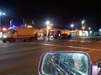 На перекрёстке у ТРЦ «Круиз» в Рязани столкнулись три автомобиля