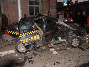 В Рязани произошло ДТП с участием легкового и маршрутного такси