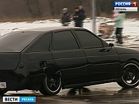 Авто с самой низкой посадкой приехали в Рязань