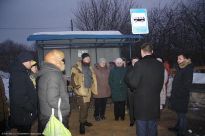В посёлке Божатково Рязани просят сократить интервал движения автобуса №13