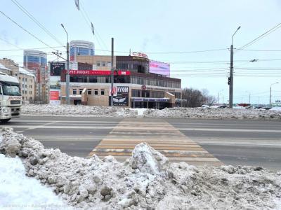 Работы по уборке центральных улиц Рязани синхронизируют с очисткой пешеходных переходов