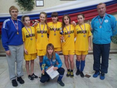 Рязанские женщины соревновались в мини-футболе