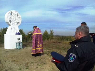 Под Рязанью освятили крест в память о первых казаках